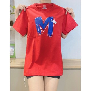 Áo thun nữ, chất thun thái, áo phông cotton form vừa, mẫu A02 màu đỏ