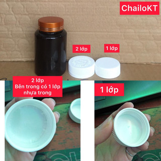 Lọ chiết thuốc viên 100ml 120ml 150ml 180ml nhựa nâu, lọ nhựa trắng đục, lọ đựng thuốc viên nang, lọ đựng thuốc mini (C