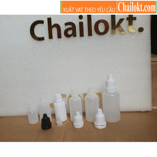 Chai chiết nhỏ mắt, mũi, 5ml 10ml 15ml 20ml 30ml, chai chiết mỹ phẩm. vỏ chai đựng mực xăm/chai nhựa/chai nhựa chiết (Ch