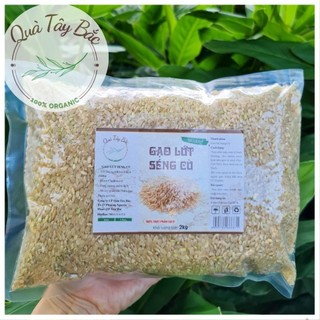 Gạo lứt séng cù hạt tròn Đặc sản gạo Văn Chấn Yên Bái