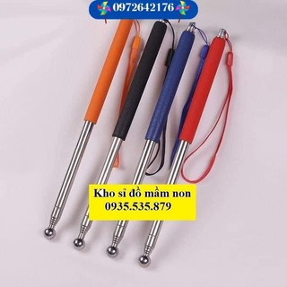 [Chọn màu] Que chỉ bảng Inox cao cấp, thước chỉ bảng dài 1m có thể thu gọn kéo dài tiện dụng, hỗ trợ giáo viên khi giảng