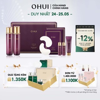Bộ phục hồi da lão hoá 6 món OHUI Age Recovery 6pcs Special Set 375ml