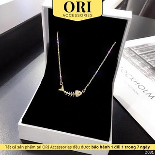 Dây chuyền nữ Xương cá Felix độc đáo thời trang ORI ACCESSORIES D031
