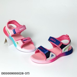 Sandal bé gái size 28-37 - Dép quai hậu học sinh hai quai dán đế cầu vồng siêu nhẹ DEG009000