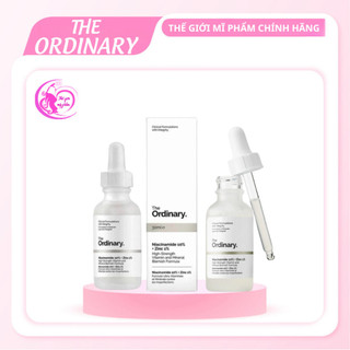 Tinh Chất The Ordinary Niacinamide 10% + Zinc 1% mụn, mờ thâm, thu nhỏ lỗ chân lông hiệu quả QG67