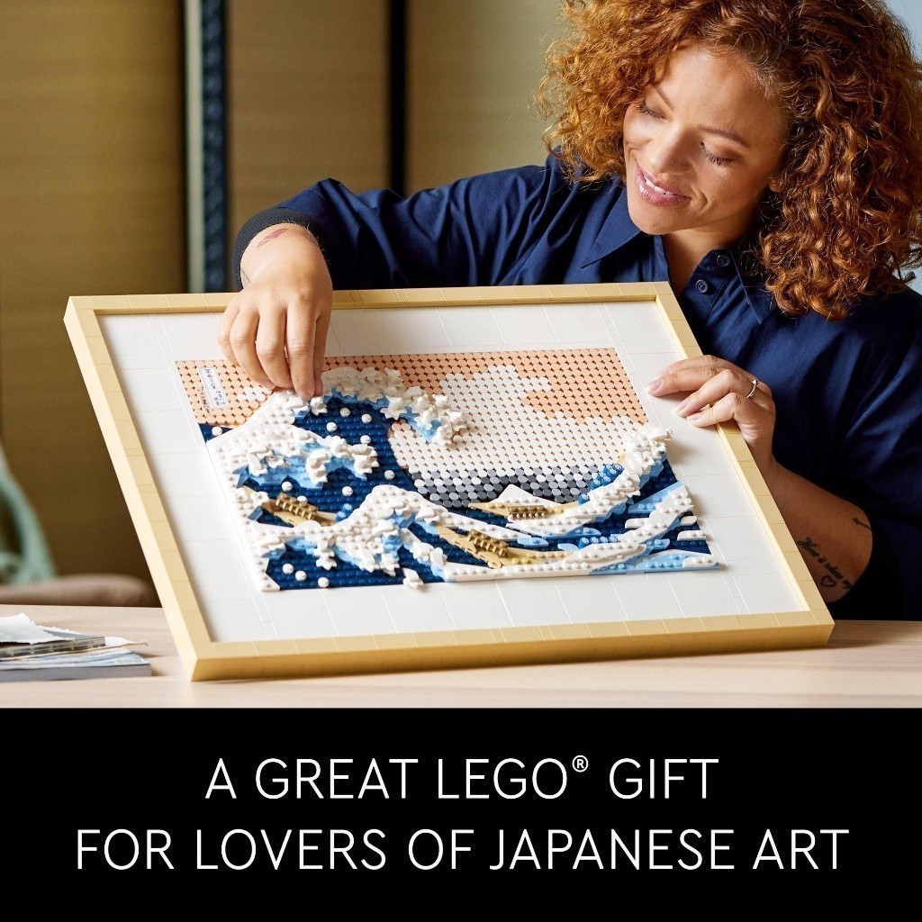 LEGO Art 31208 Đồ chơi lắp ráp Sóng Lừng Ngoài Khơi Kanagawa (1810 chi tiết)