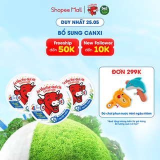 Combo 3 Phô mai con bò cười 8 miếng 112G