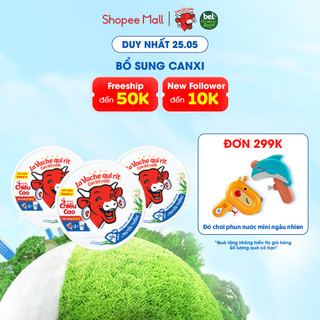 Combo 3 Phô mai Con Bò Cười VEG6 24 miếng 336G