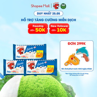 Combo 3 phô mai vuông Belcube vị sữa 24C 125G