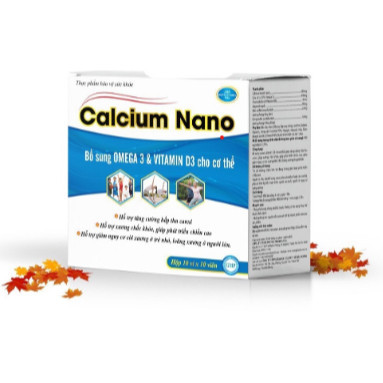 Calcium Nano Rostex cung cấp canxi D3 và omega cho cơ thể