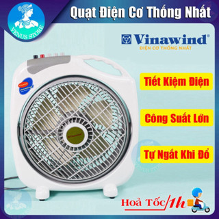 Quạt điện pramie thống nhất hộp vinawind điện cơ thống nhất qh-300lp/qh-350lp bảo hành 24 tháng