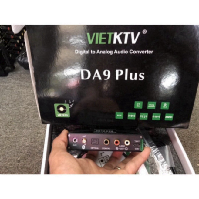 Việt KTV DA9 VIỆTKTV Bộ giải mã âm thanh VietKTV DA9 Plus - Hàng Chính Hãng 2023 - Gia Khang Shop . 