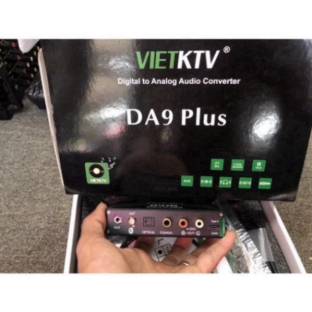 Việt KTV DA9 VIỆTKTV Bộ giải mã âm thanh VietKTV DA9 Plus - Hàng Chính Hãng 2023 - Hoàng Nhật Shop .