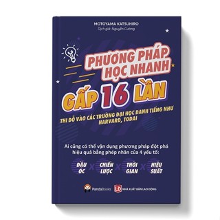 Sách - Phương Pháp Học Nhanh Gấp 16 Lần (PDB)
