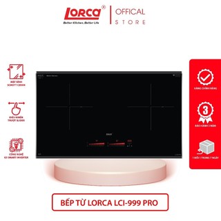 Bếp từ đôi LORCA LCI- 999 PRO (công nghệ Inverter) - Hàng chính hãng cao cấp nhập khẩu từ Đức