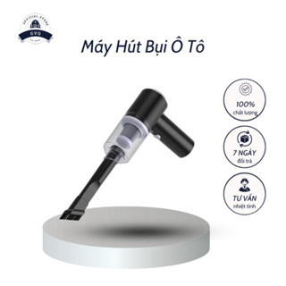 Máy Hút Bụi Ô Tô Cầm Tay Thiết Kế Không Dây Đa Năng Nhỏ Gọn Lực Hút Cực Mạnh GVQ Store