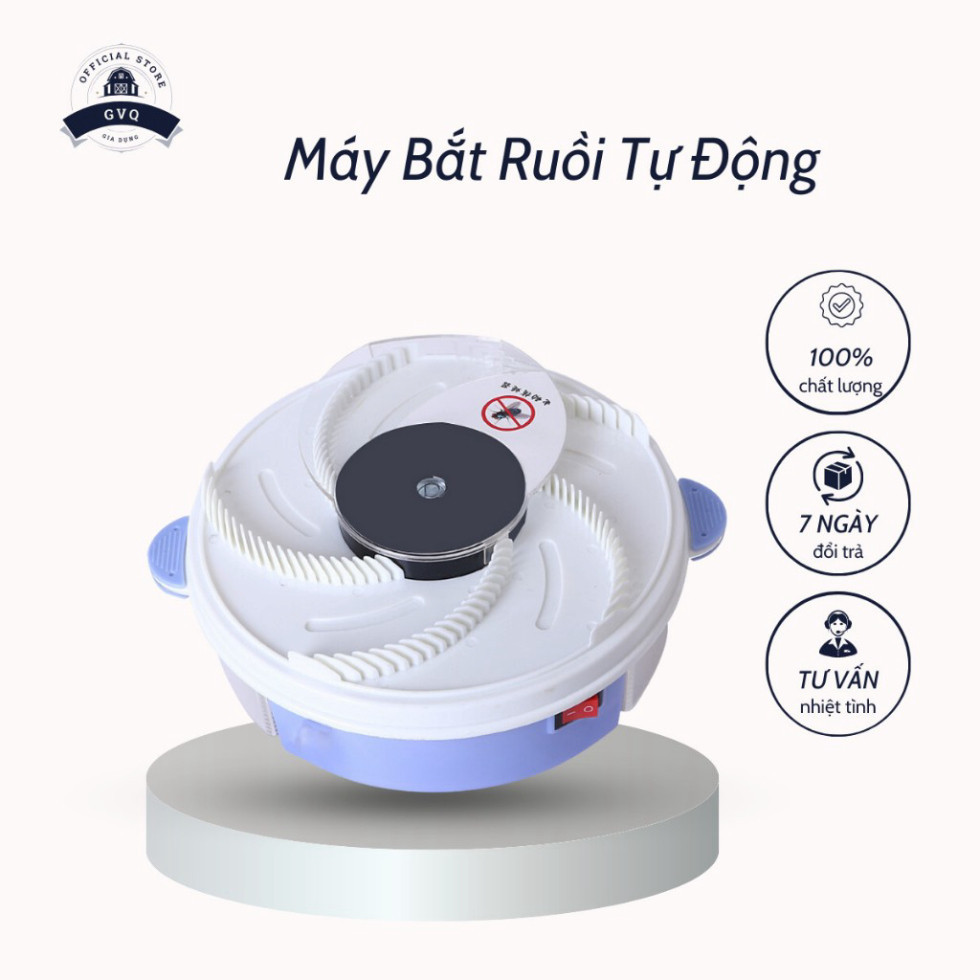 Máy Bắt Ruồi Thế Hệ Mới Thiết Kế An Toàn Chạy Điện  Không Độc Hại Dễ Sử Dụng (GVQ Store)