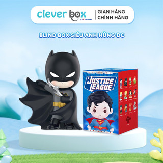 Mô hình blind box pop mart dc justice league, mô hình siêu anh hùng dc clever box