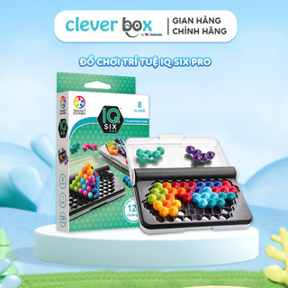 Đồ chơi trí tuệ smartgames thử thách iq six pro, đồ chơi sáng tạo steam clever box