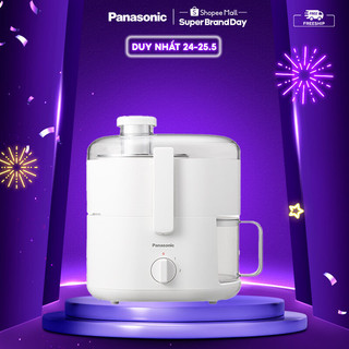 Máy ép trái cây Panasonic MJ-CS100WRA - Ép nhanh nghiền kiệt với mâm xay 100% kim loại