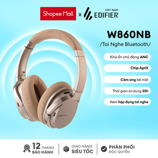 Tai nghe Bluetooth EDIFIER W860NB 45 giờ phát nhạc liên tục Chống ồn Hàng phân phối chính hãng Bảo hành 12 tháng 