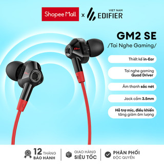 Tai nghe gaming EDIFIER GM2 SE Micro chống ồn Âm thanh sống động - Hàng phân phối chính hãng - Bảo hành 12 tháng