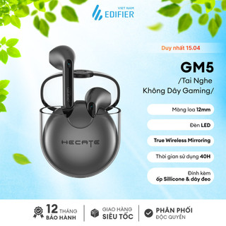 Tai nghe bluetooth 5.2 gaming EDIFIER HECATE GM5 40 giờ phát nhạc Khử tiếng ồn Hàng chính hãng Bảo hành 12 tháng