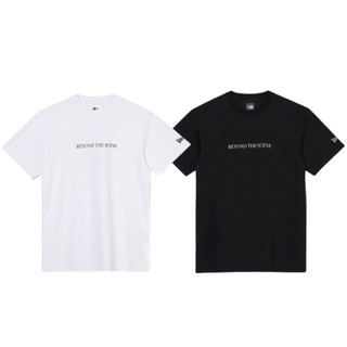 Áo thun new era dư xịn cho bố mẹ - trắng/đen bts