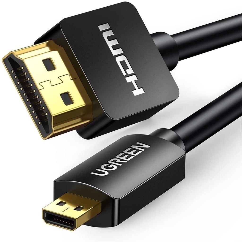 Cáp chuyển Micro HDMI Type D sang HDMI Type A dài từ 1-3m UGREEN HD127 - Hàng phân phối chính hãng - Bảo hành 18 thángCá