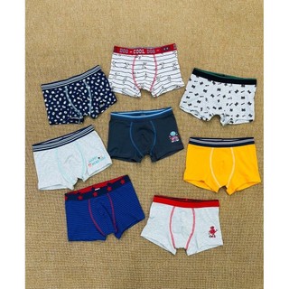 Set 5 quần sịp đùi bé trai Tex size 3-16y