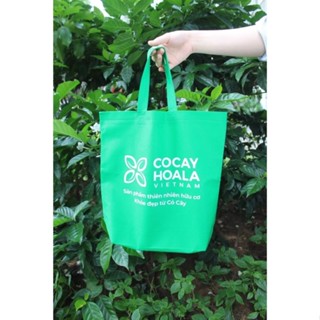 [HB GIFT] Túi Vải Đựng Đồ COCAYHOALA không dệt đa năng - Túi vải đựng đồ, thân thiện với môi trường