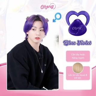 Thuốc Nhuộm Tóc Màu XANH TÍM Nam / BLUE VIOLET | Chenglovehair, Chenglovehairs