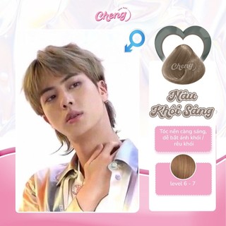 Thuốc Nhuộm Tóc Nam Màu NÂU KHÓI SÁNG Không Tẩy | Chenglovehair, Chenglovehairs