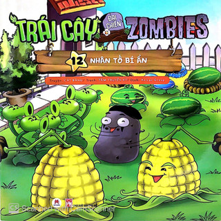 Sách - Trái Cây Đại Chiến Zombie (Tập 12) - Nhân Tố Bí Ẩn  - HHB