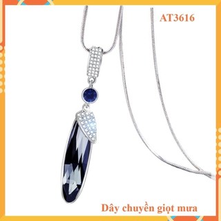 Dây chuyền giọt mưa phong cách thời trang 3616
