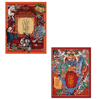 Sách - Ma Quỷ Dân Gian Ký Combo 2 Tập (Tặng Bookmark Kèm Bộ Thẻ Bài Tam Cúc )  - LLB