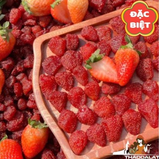 DÂU TÂY SẤY DẺO, CHUA CHUA NGỌT NGỌT THƠM TỰ NHIÊN, ĐẶC BIỆT MỀM VÀ DẺO - ĐẶC SẢN THẢO ĐÀ LẠT