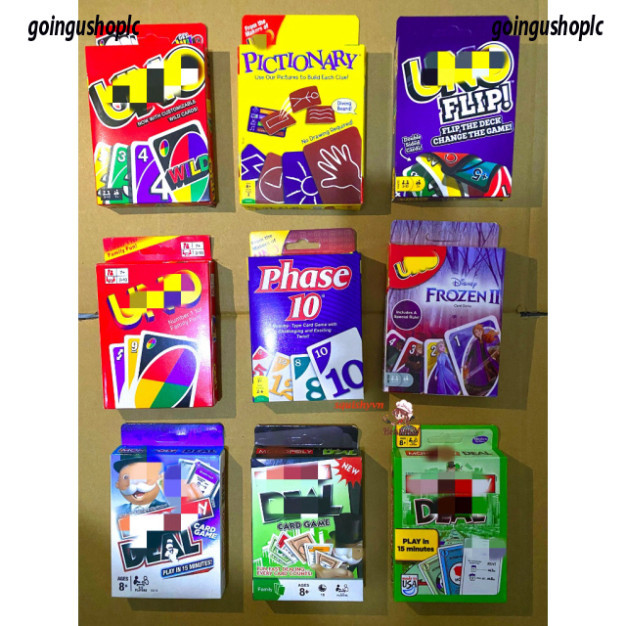 [có hộp đựng] Các Mẫu Bài UNO To - UNO Nhí - Bài Ma Sói Giá Rẻ Và Các Phiên Bản Biến Thể Khác Của UN