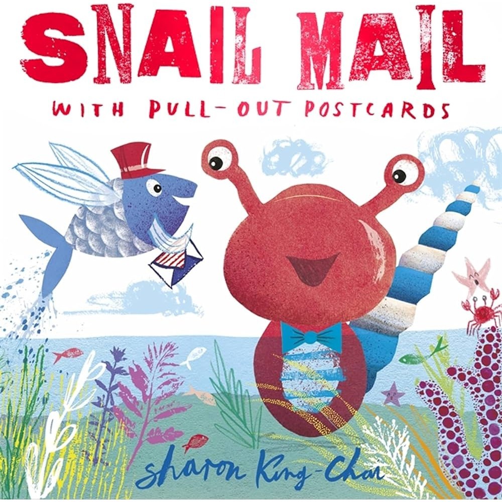 Sách - Snail Mail with Pull Out Postcards