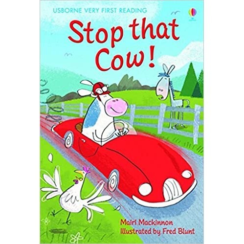 Sách - Usborne Very First Reading Stop That Cow !