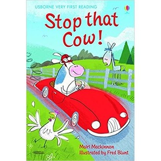 Sách - Usborne Very First Reading Stop That Cow !