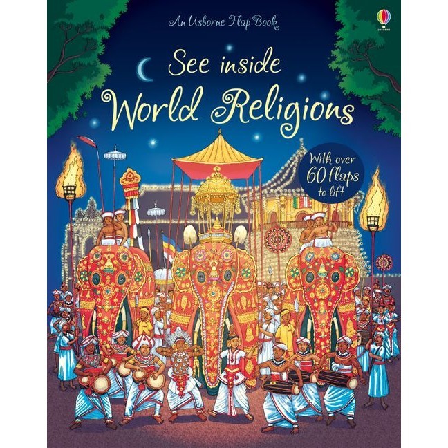 Sách - See inside World Religions by Usborne