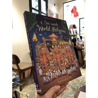 Sách - See inside World Religions by Usborne