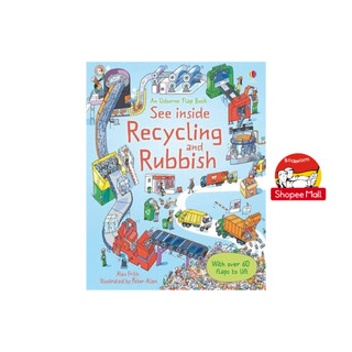 Sách - Flap Book See Inside Recycling and Rubbish