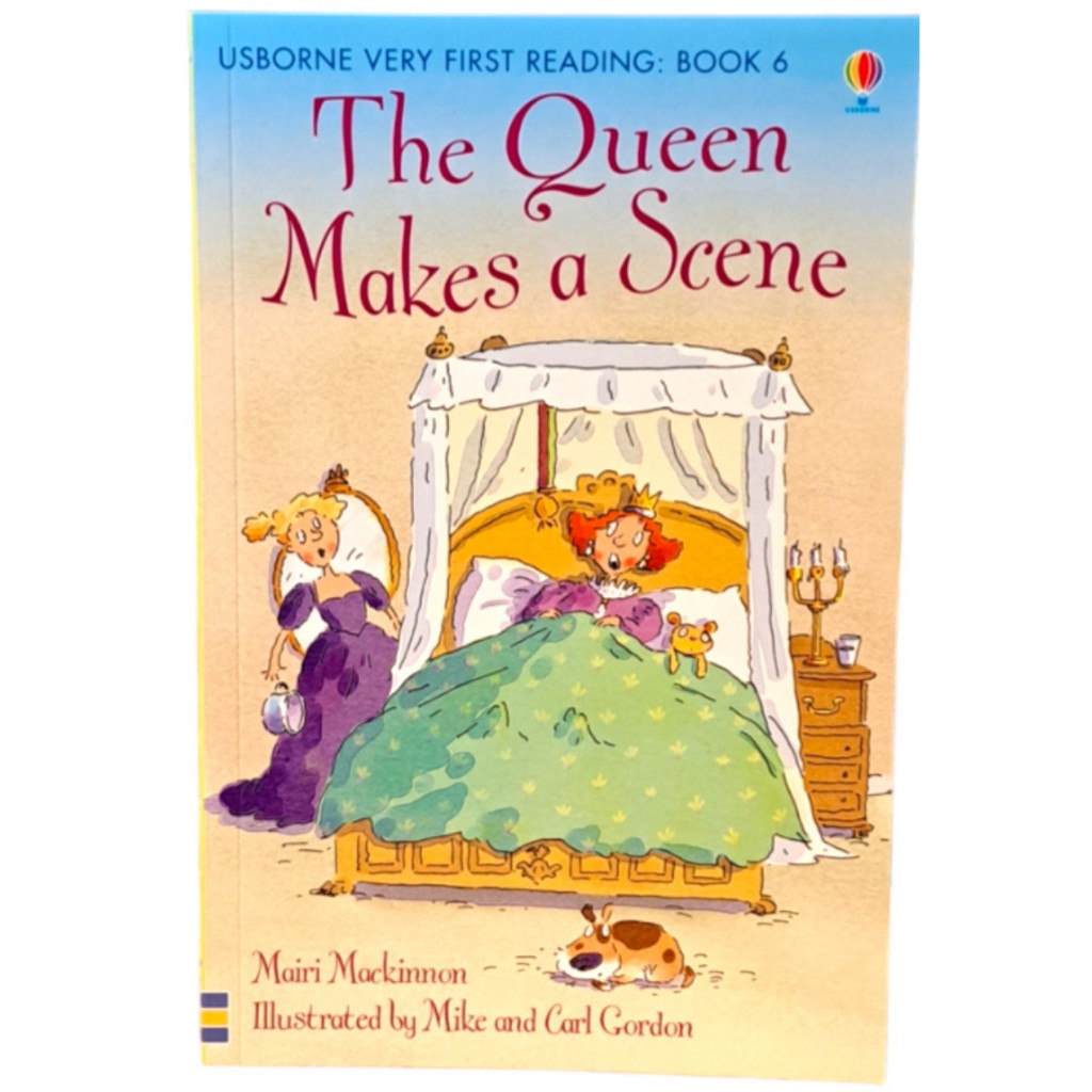 Sách - Usborne Very First Reading The Queen Makes A Scene