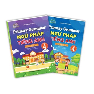 Sách - combo 2c ngữ pháp tiếng anh theo chủ đề lớp 4