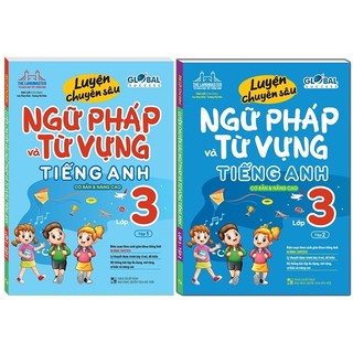 Sách - combo global success luyện chuyên sâu ngữ pháp và từ vựng tiếng anh lớp 3