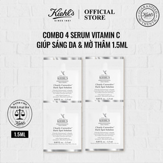 Gift_combo 4 dưỡng chất làm sáng da & mờ thâm mụn 1.5ml - mẫu thử gói giấy
