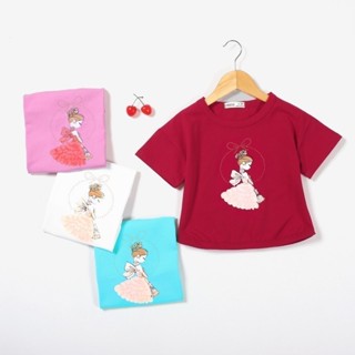 Áo Thun Form Lửng In Búp Bê Bé Gái Nexxi