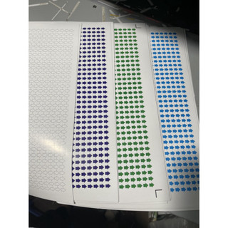 750 tem mũi tên sticker dán lỗi sp 9x9mm chichita